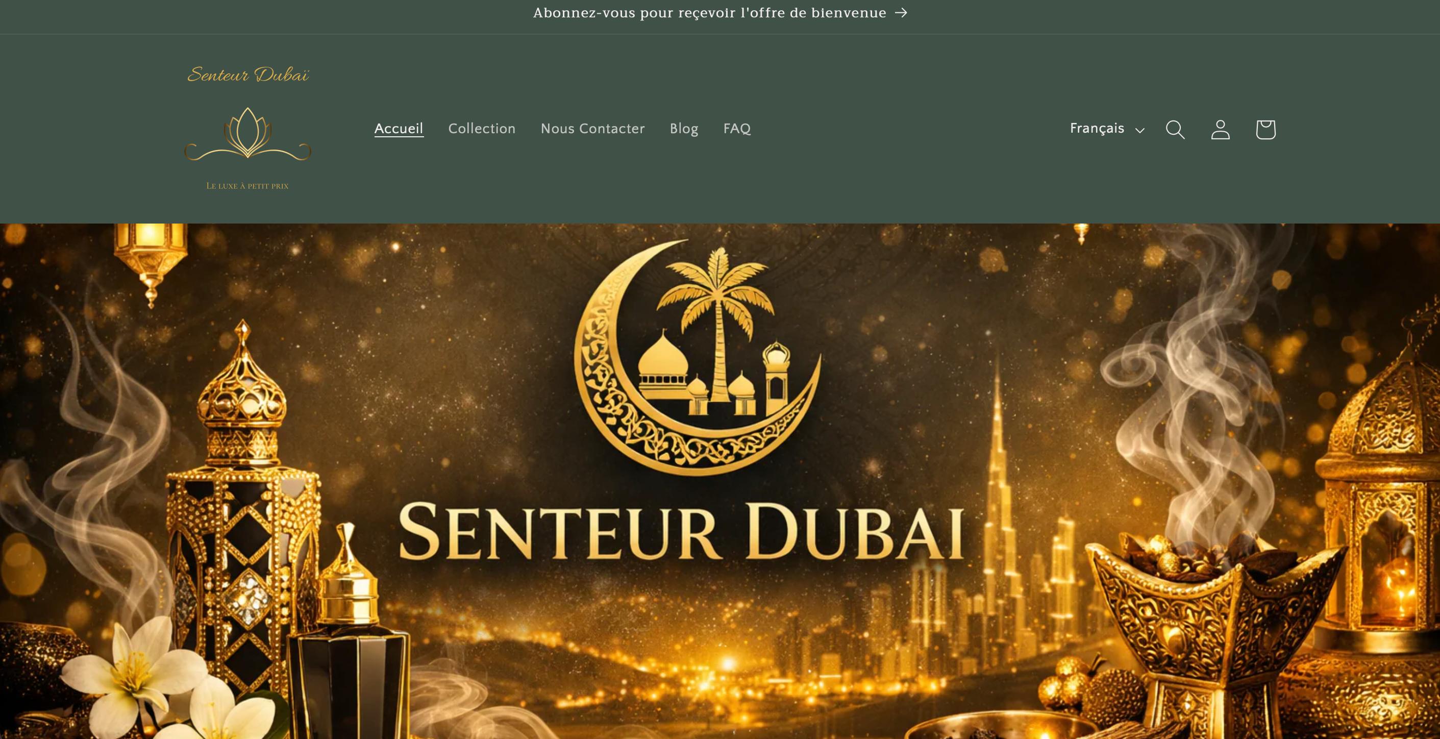 Site web Parfum Dubai